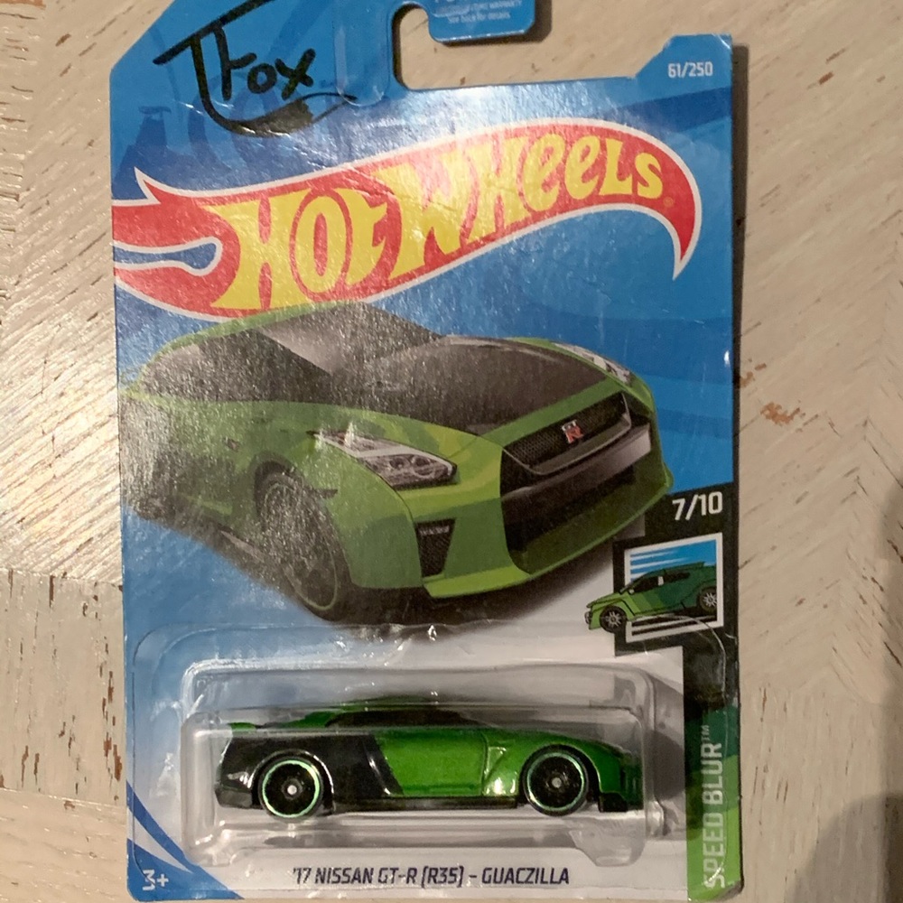 Tanner Fox GTR Hot Wheels